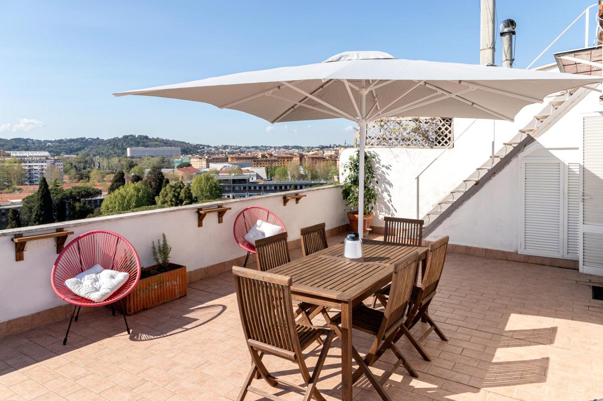 Terrazza Donatello - Rome's Skyview Loft Appartamento
